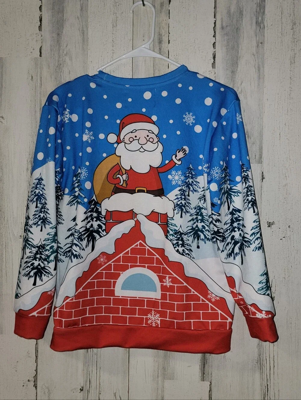BesserBay Santa Claus Ugly Christmas Sweater